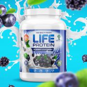  Протеин LIFE Protein (США) (черника и ежевика) (30 порц/907 гр) 