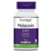  Мелатонин от Natrol 5мг (60 порц/60 капс) 