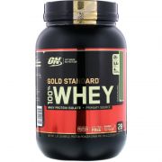  ON 100 % Whey protein Gold standard 2 lb -  (Strawberry Cream)				 