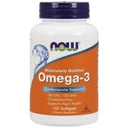  Омега-3 от NOW. Omega-3 1000 мг (100 порц/100 капс) 
