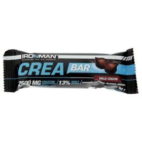  Батончик протеиновый Ironman "Protein Bar" с креатином (кокос) (50 гр) 