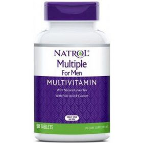  Мультивитамины для мужчин Natrol Multiple For Men Multivitamin (90 порц/90 табл) 
