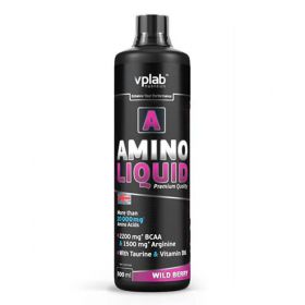  Жидкие аминокислоты от VPLab Amino Liquid (дикая ягода) (33 порц/500 мл) 