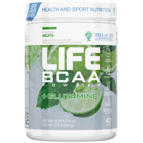  BCAA от LIFE (США) (мохито) (40 порц/400 гр) 