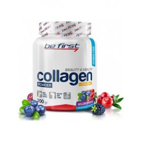  Колаген от Be First First COLLAGEN + vitamin C (лесные ягоды) (36 порц/200 гр) 