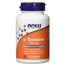  NOW L-Tyrosine 500 mg 120 caps 