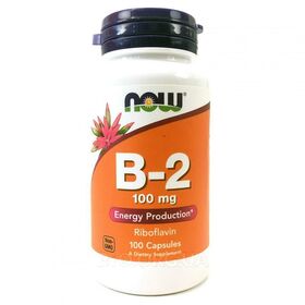  NOW Витамин B-2 100 mg (100 капс) 