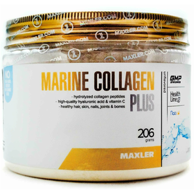  Maxler Marine Collagen Plus (Collag/Hyaluron/Vit C) 206 g (Unflavored) 