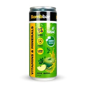  Bombbar Напиток б/а тонизирующий газированный "Яблоко" 330 мл 
