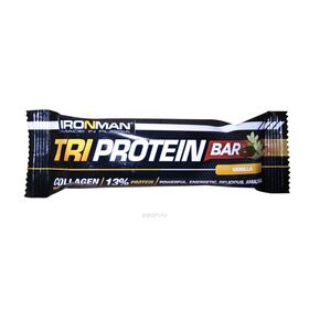  Батончик от IRONMAN TRI Protein Bar (ваниль) (50 гр) 