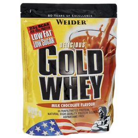  Протеин от WEIDER Gold Whey (молочный шоколад) (17 порц/500 гр) 