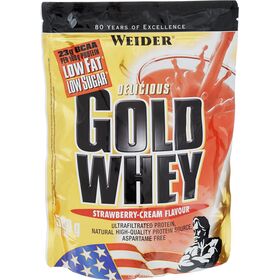  Протеин от WEIDER Gold Whey (клубника) (17 порц/500 гр) 