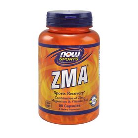  ЗМА от NOW. ZMA ® 800 mg (30 порц/90 капс) 