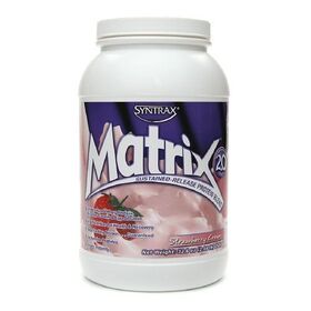  Протеин от Syntrax. Matrix 2.0 (клубника-крем) (26 порц/910 гр) 