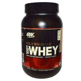  Протеин от Optimum Nutrition 100 % Whey protein Gold standard (мока капучино) (28 порц/ 909 гр) 