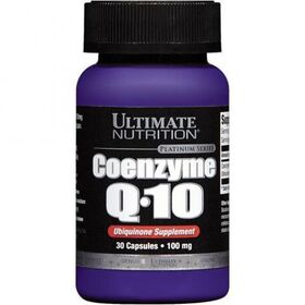  Коэнзим от Ultimate Nutrition Coenzyme Q10 100% Premium 100mg (30 кап) 