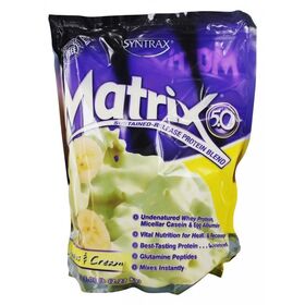  Протеин от Syntrax. Matrix 5.0 (банан крем) (75 порц/2270 гр) 