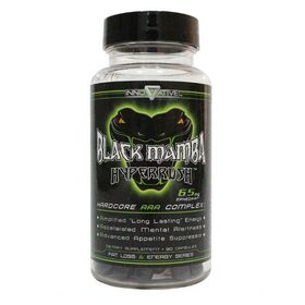  Жиросжигатель от Innovative Labs Black Mamba Hyperrush (90 порц/90 капс) 