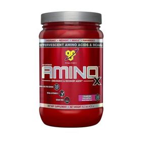  Аминокислоты от BSN Amino-X (клубника драгонфрут) (30 порций /435 гр) 