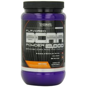  BCAA от Ultimate nutrition. Flavored BCAA 12,000 (апельсин) (60 порц/ 457 г) 