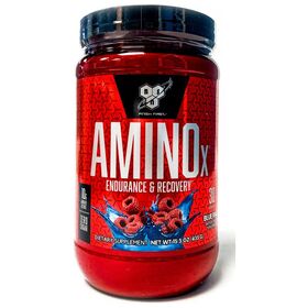  Аминокислоты от BSN Amino-X (Голубая малина) (30 порц / 435 гр) 