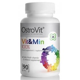  Витамины от OstroVit 100% VIT&MIN (45 порц/90 таб.) 