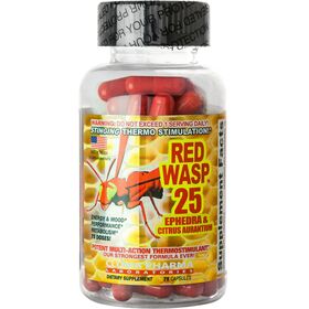  Жиросжигатель от Cloma Pharma - Red Wasp 25 (75 порц/75 капс) 