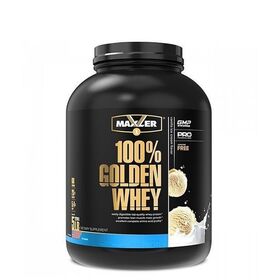  Протеин от Maxler 100% Golden Whey (клубника) (69 порц/ 2.27 кг) 