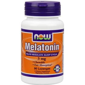  Мелатонин NOW. Melatonin 3 мг (90 порц/90 гранул) 