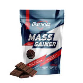  Гейнер от Genetic Lab MASS GAINER 1000gr/10serv Chocolate (1кг) (Шоколад) /Протеин 