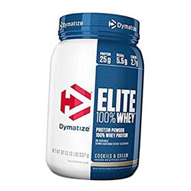 Протеин от Dymatize Elite Whey Protein (вкус клубника) (25 порц/907 гр) 