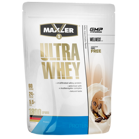  Протеин от Maxler Ultra Whey Protein (латте-макиято) (60 порц/1800 гр) 
