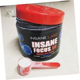  Предтренировочный комплекс от Insane Labz Insane Focus.gg (30 порц/150 гр) 