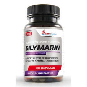  Силимарин WestPharm - Silymarin 150 мг (60 капс/60 порц) 