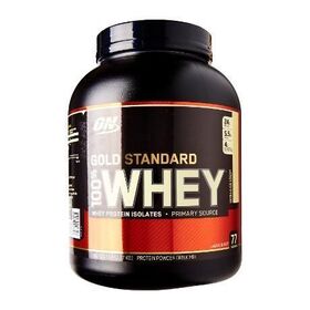  Протеин от Optimum Nutrition 100 % Whey protein Gold standard (ваниль) (73 порц/ 2,27 кг) 