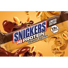  Протеиновый батончик Snickers Peanut Butter Hi  protein 