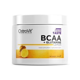  BCAA + Глютамин от OstroVit (лимон) (20 порц/200 гр) 