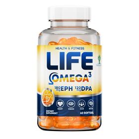  Омега-3 от LIFE Omega 3 (США) (60 капс/60 порц) 