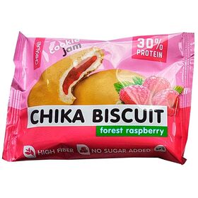  CHIKALAB Печенье неглазированное с начинкой Chika Biscuit  (Лесная малина) 