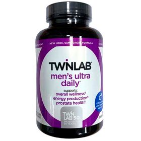 Мультивитамины Twinlab Men's ultra multi daily (30 порц/120 капс) 