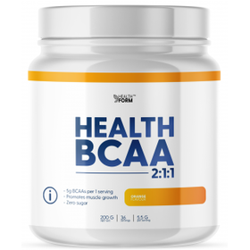  BCAA Health Form (апельсин) (36 порц/200 гр) 