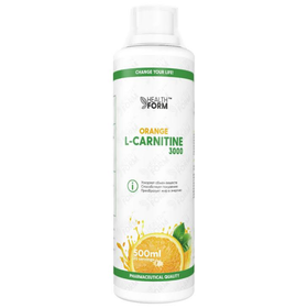  Л-карнитин Health Form L-Carnitine concentrate 3000 (апельсин) (20 порц/500 мл) 