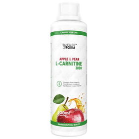  Л-карнитин Health Form L-Carnitine concentrate 3000 (яблоко-груша) (20 порц/500 мл) 