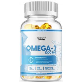  Омега-3 от Health Form Omega 3 1000 mg (40 порц/120 капс) 