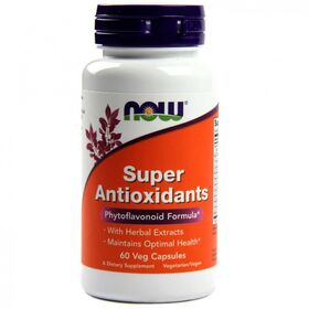  Супер Антиоксидант от NOW Super Antioxidants (30 порц/ 60 капс) 