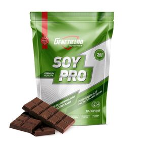  Соевый протеин от GeneticLab SOY PRO (шоколад) (30 порц/900 гр) 