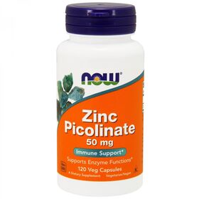  Цинк пиколинат от NOW Zinc picolinate (120 порц/120 капс) 