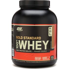  Протеин от Optimum Nutrition 100 % Whey protein Gold standard (шоколад солод) (73 порц/ 2,27 кг) 