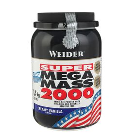  Гейнер от WEIDER Mega Mass 2000 (ваниль) (17 порц/1500 гр) 