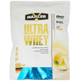  Протеин от Maxler Ultra Whey Protein (лимонный чизкейк) (30 порц/900 гр) 